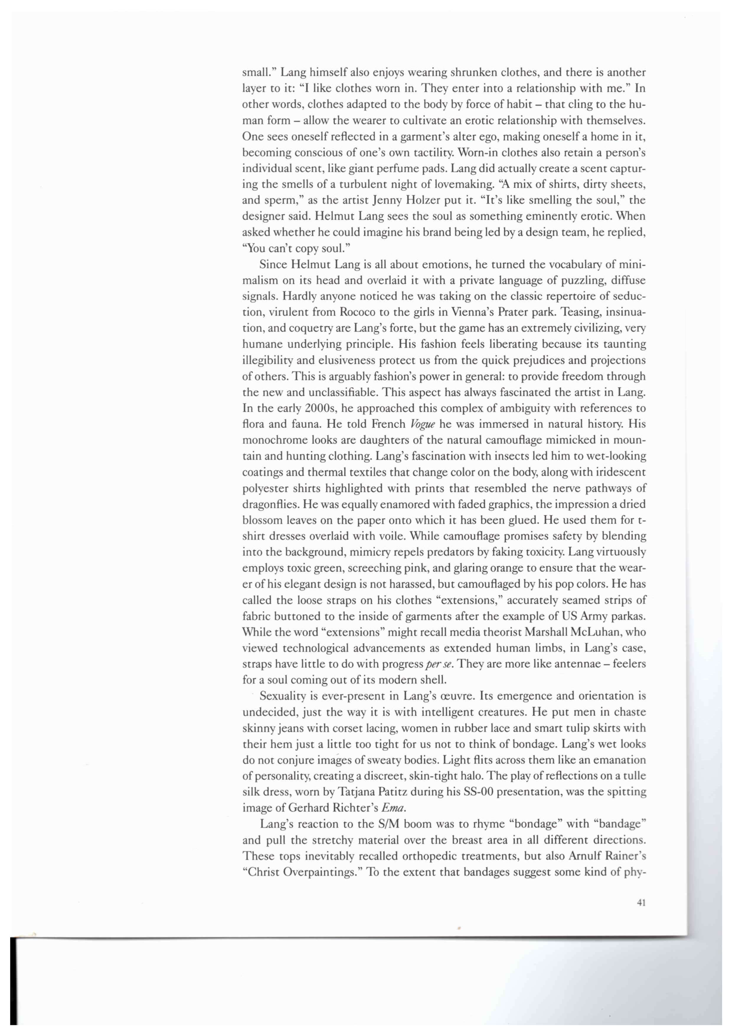 helmut lang 032c magazine - Image 46