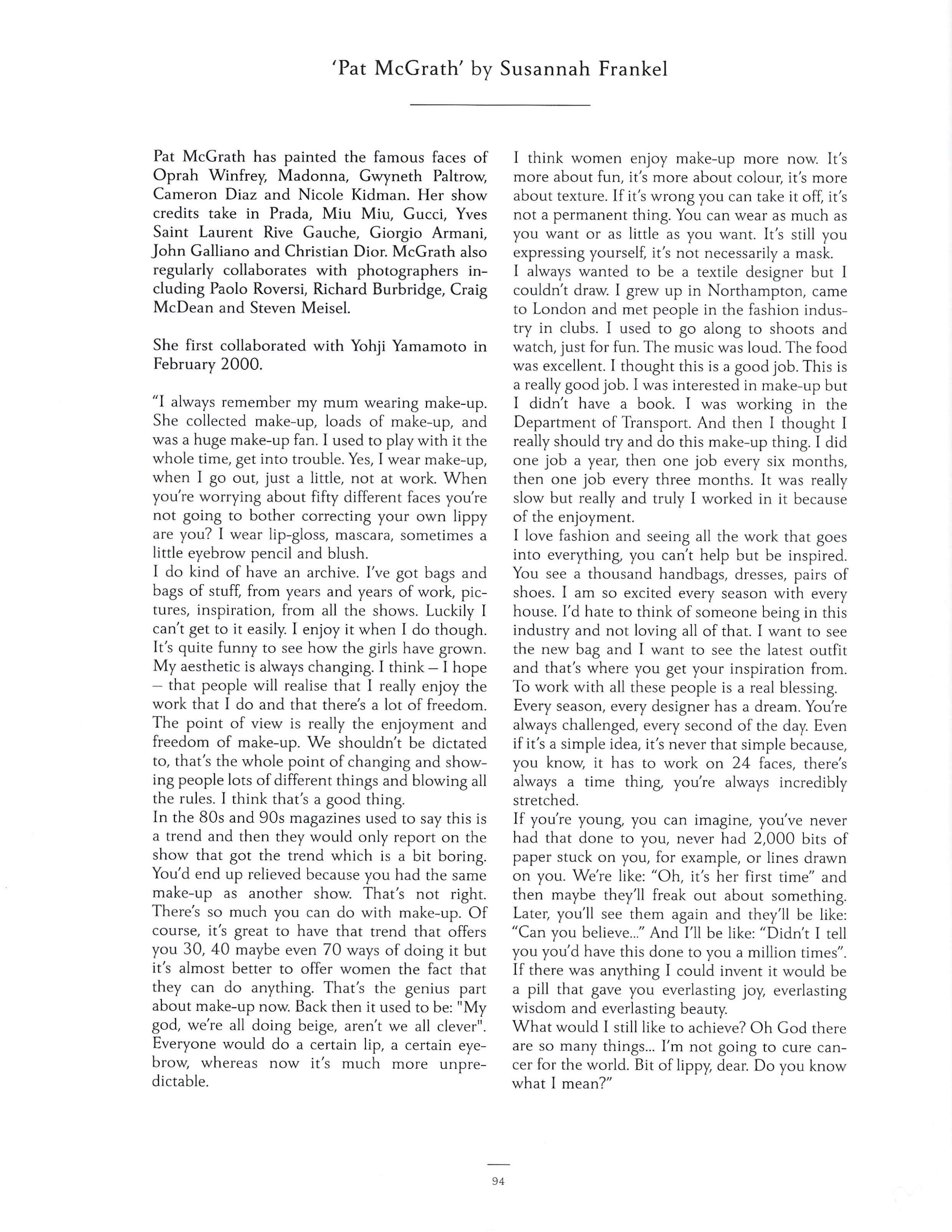 A Magazine Curated by Yohji Yamamoto - Image 11