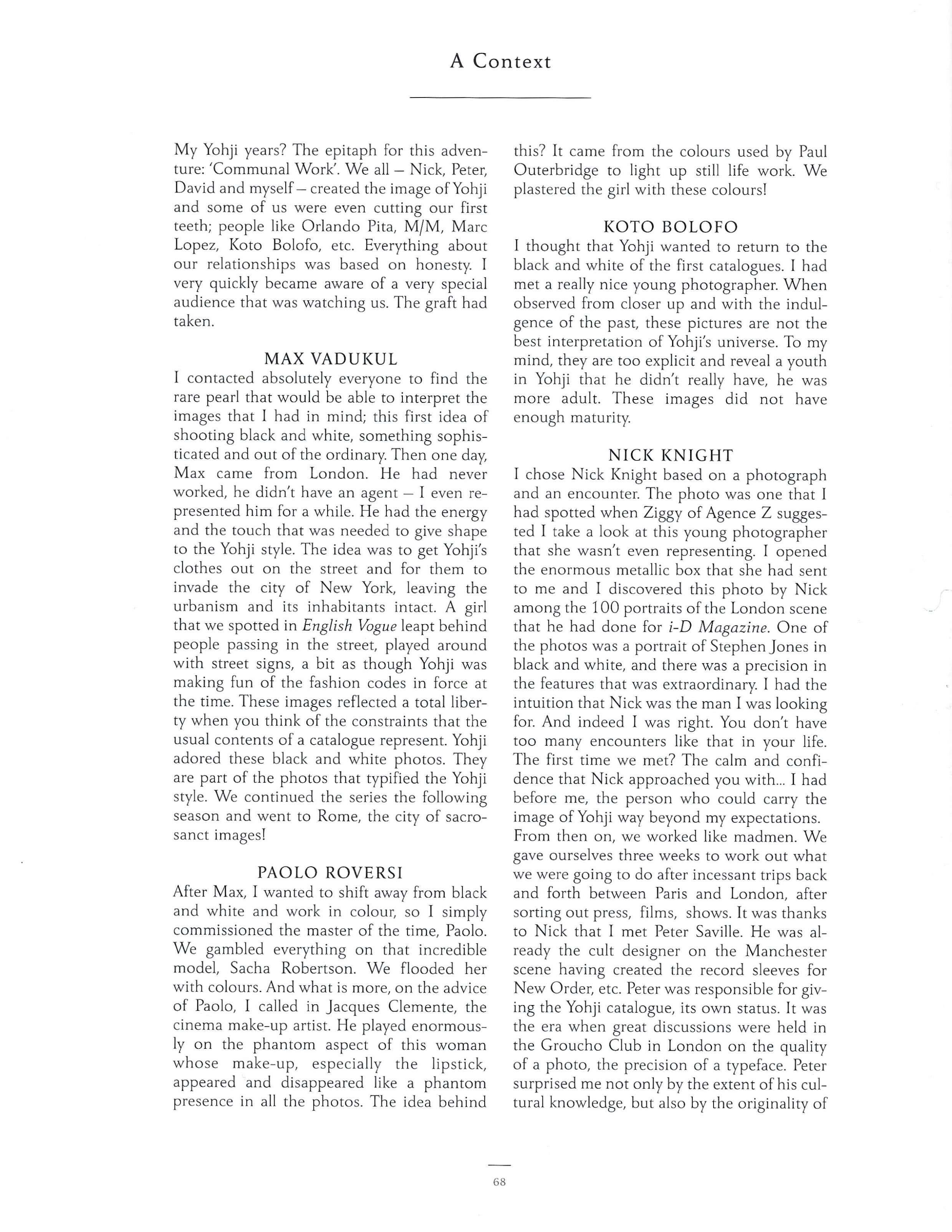 A Magazine Curated by Yohji Yamamoto - Image 64