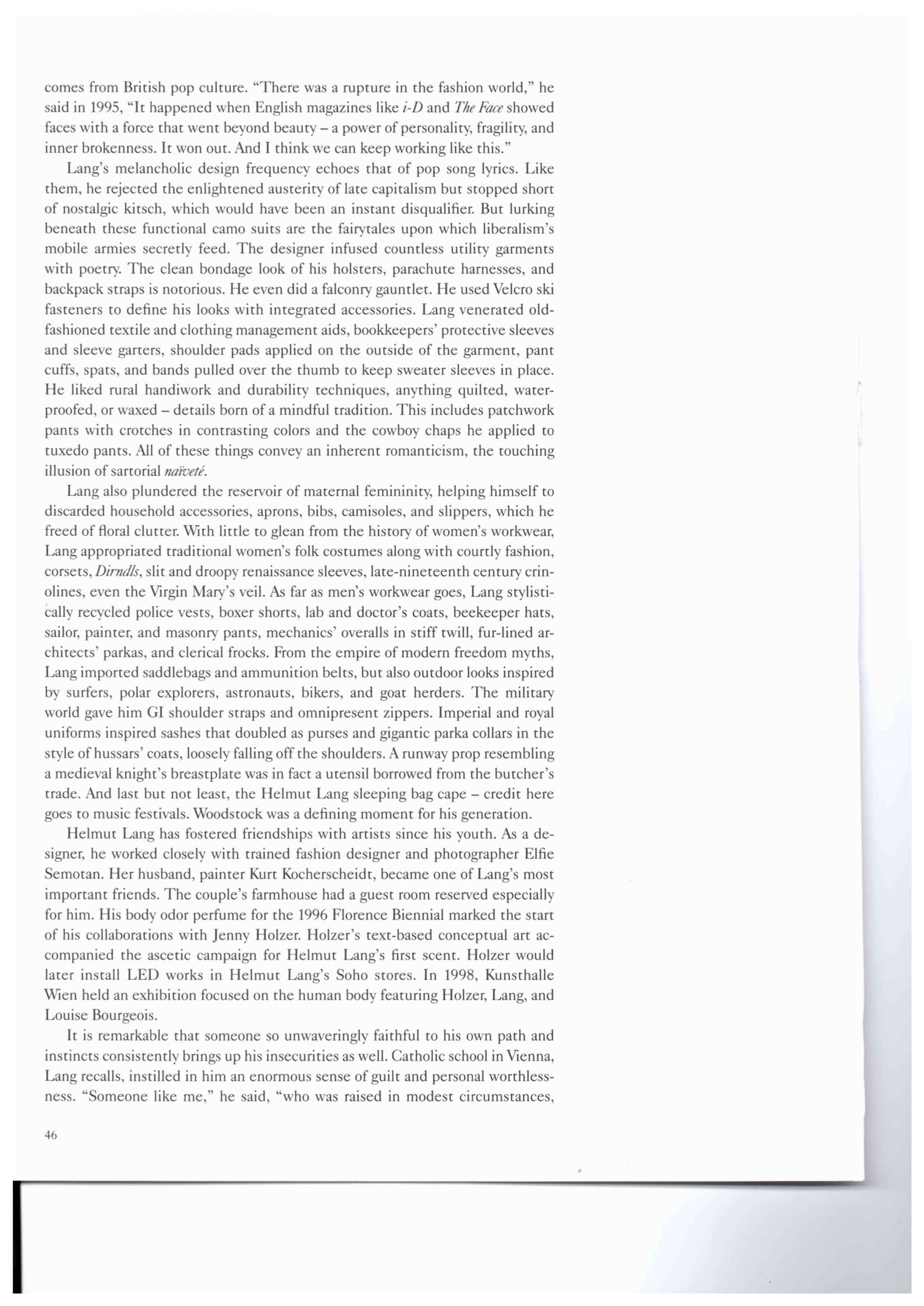 helmut lang 032c magazine - Image 3