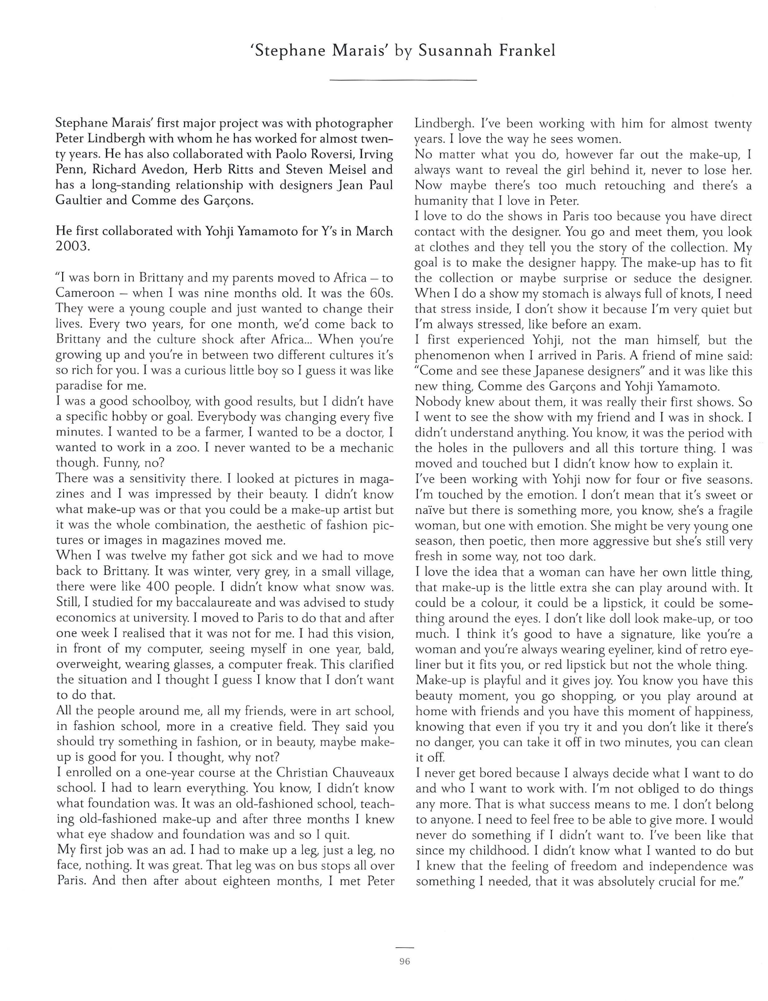 A Magazine Curated by Yohji Yamamoto - Image 88