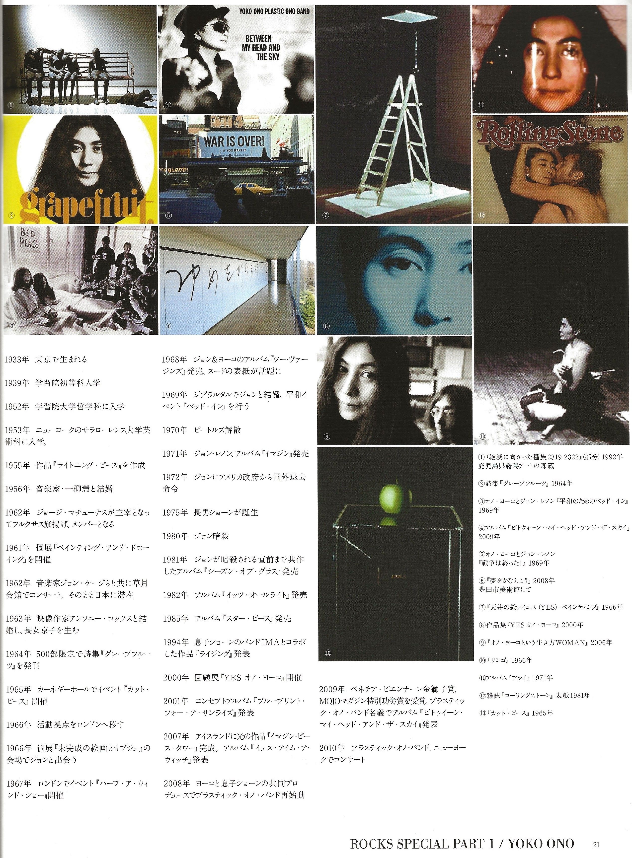 ROCKS: Rei kawakubo, Yonko Ono Special Issue - Image 12