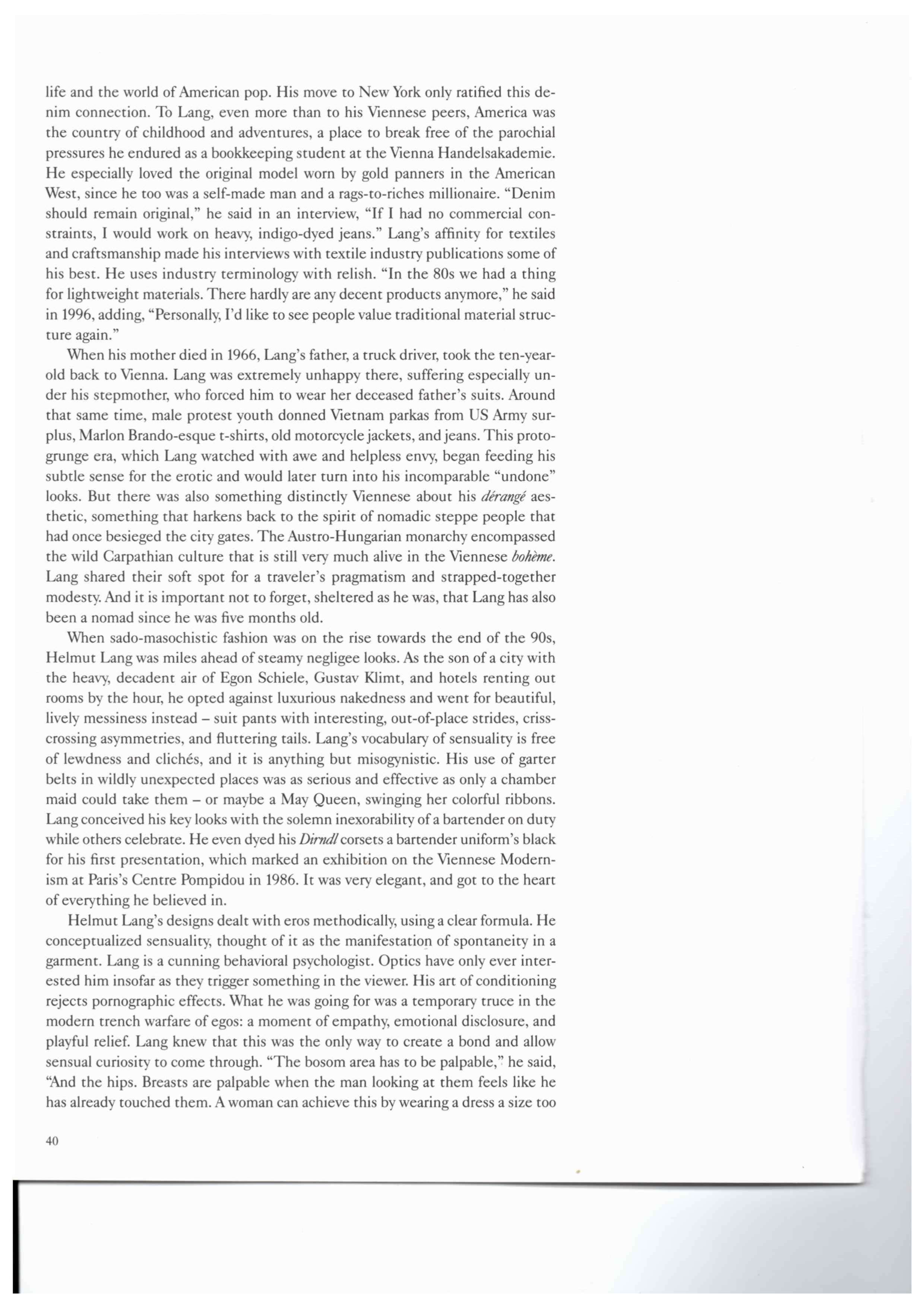 helmut lang 032c magazine - Image 45