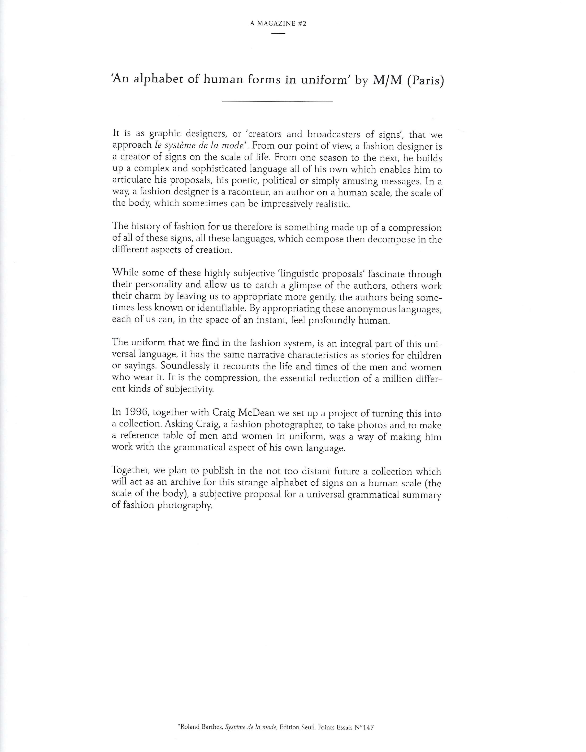 A Magazine Curated by Yohji Yamamoto - Image 101