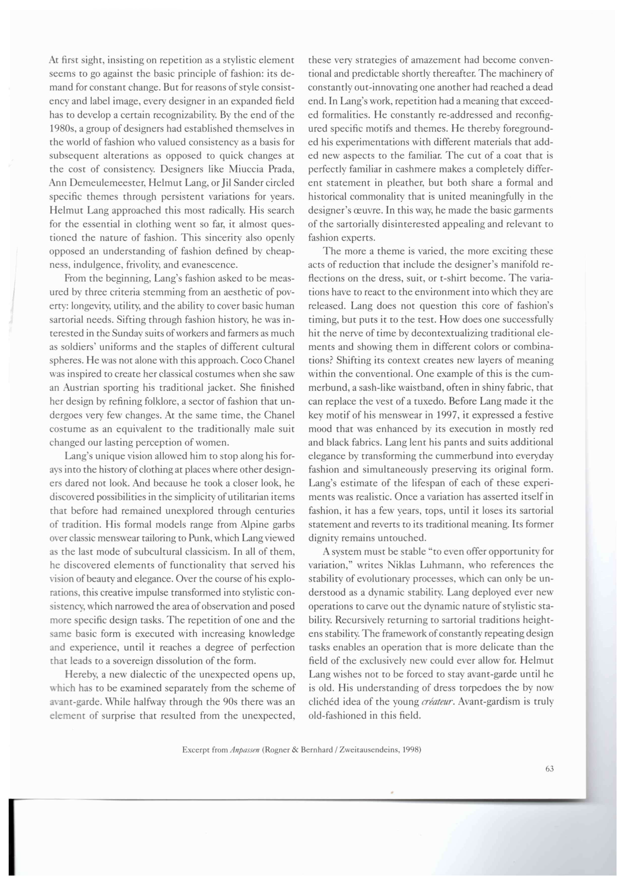 helmut lang 032c magazine - Image 21