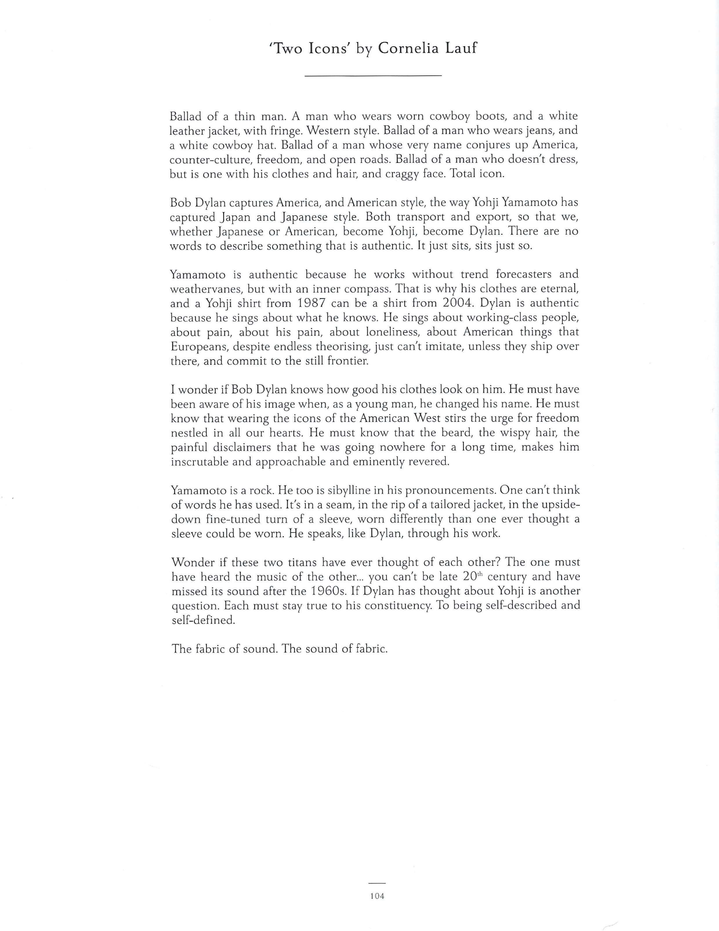 A Magazine Curated by Yohji Yamamoto - Image 95