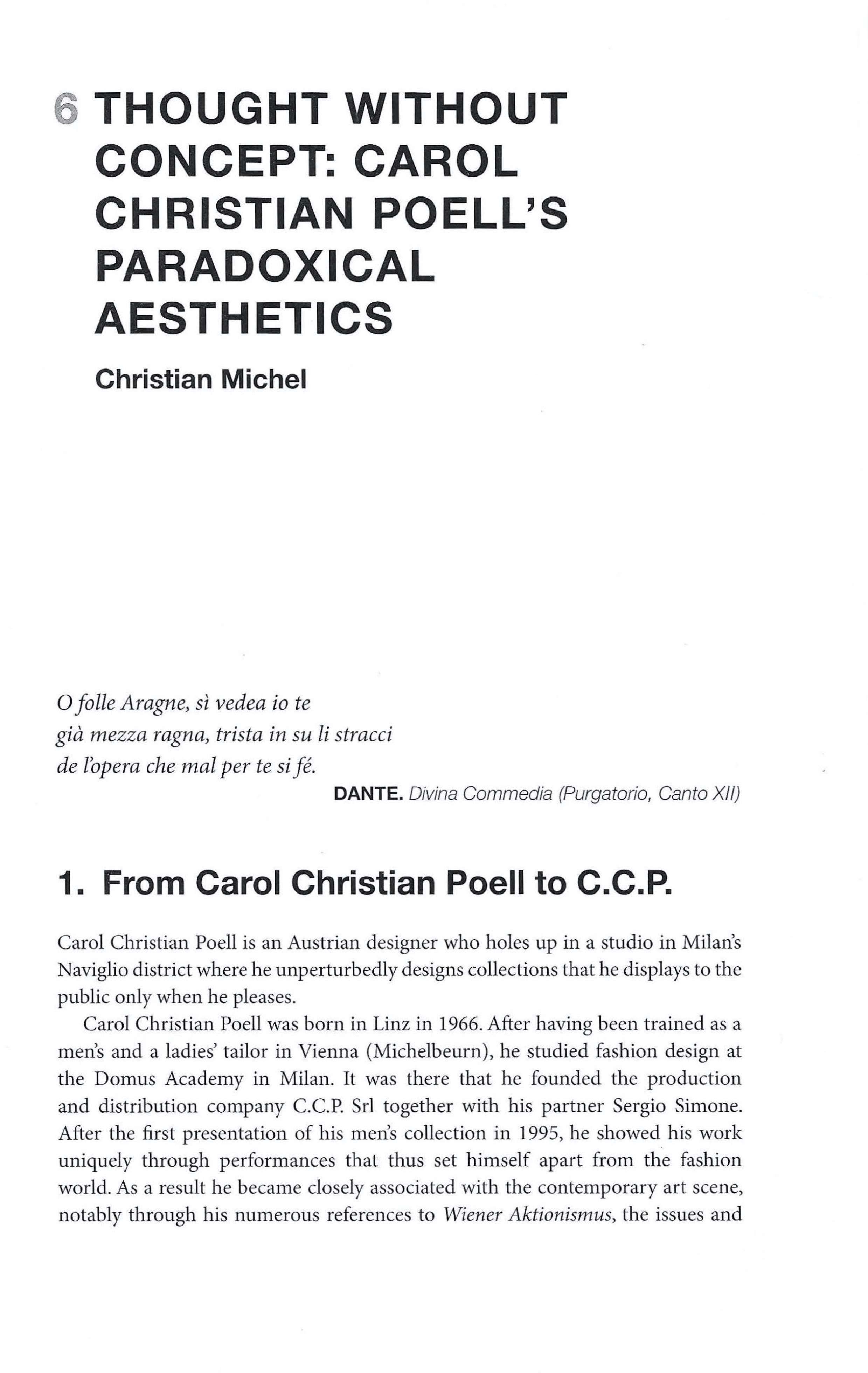 Thought Without concept: Carol Christian Poell's Paradoxical Aesthetics - Image 1