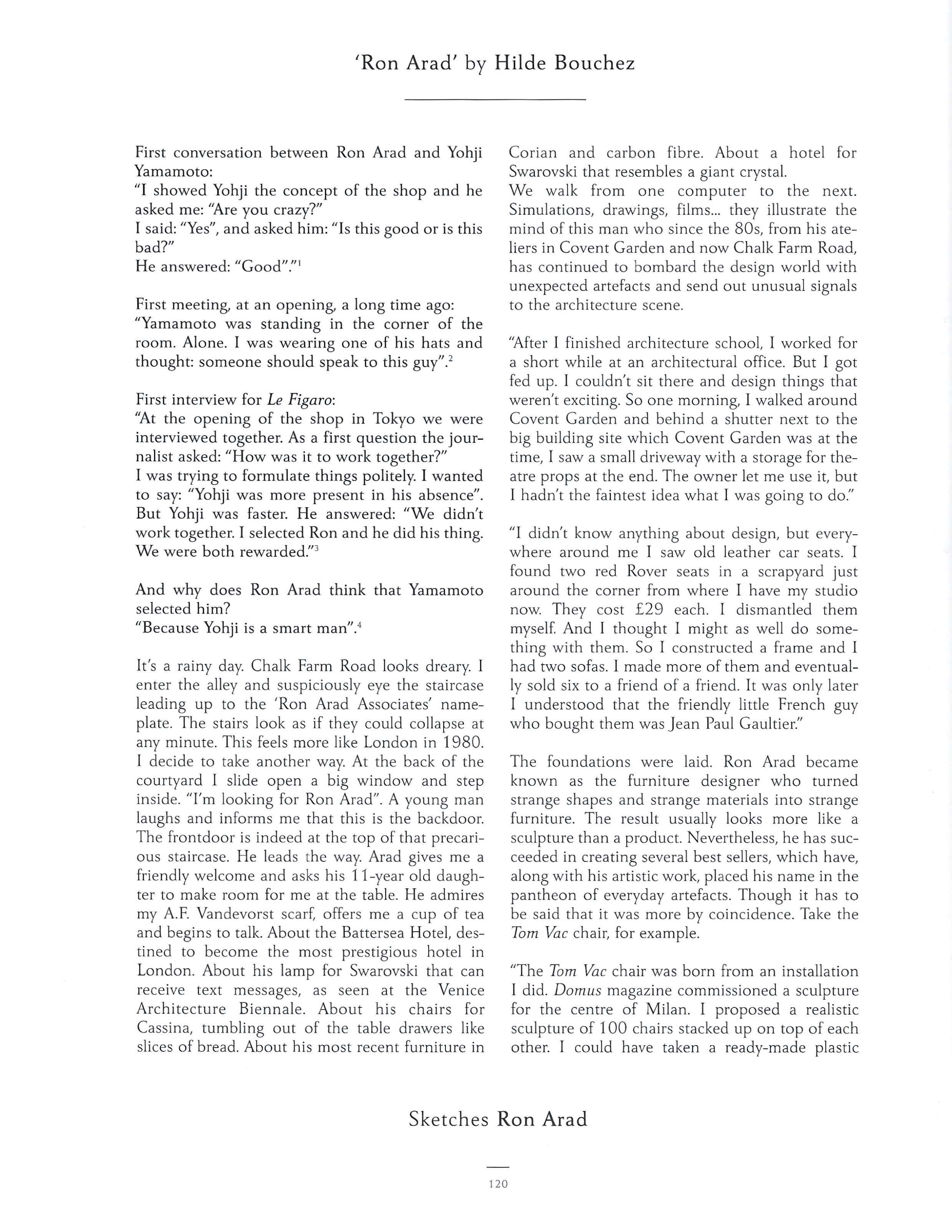 A Magazine Curated by Yohji Yamamoto - Image 109