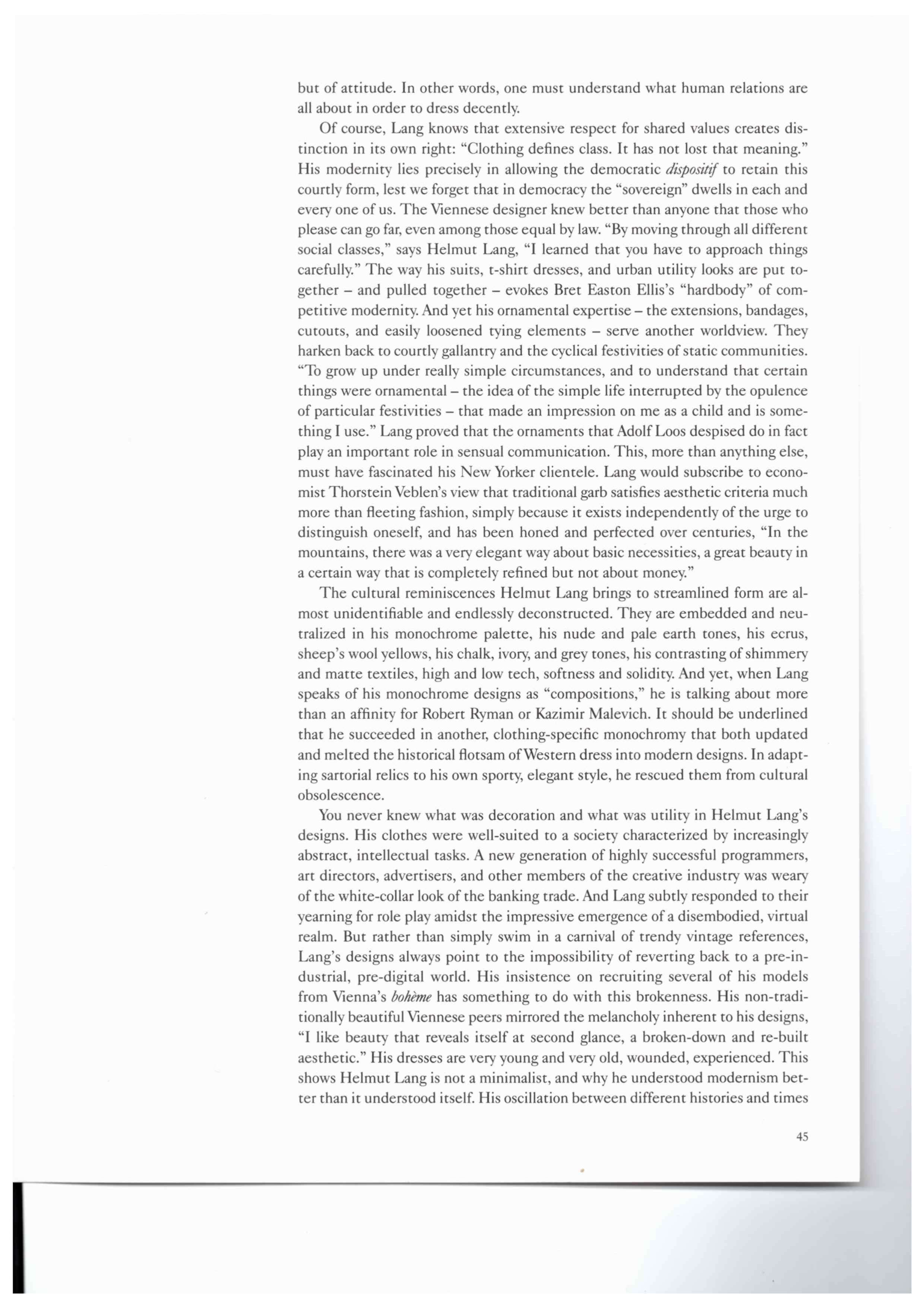 helmut lang 032c magazine - Image 2