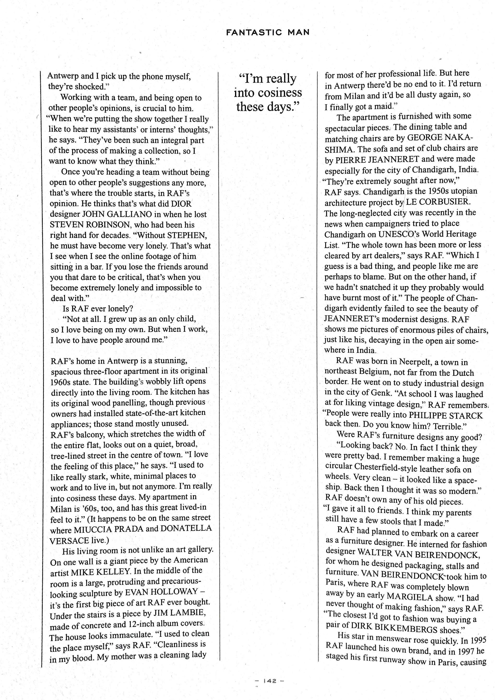 raf simons fantastic magazine - Image 8