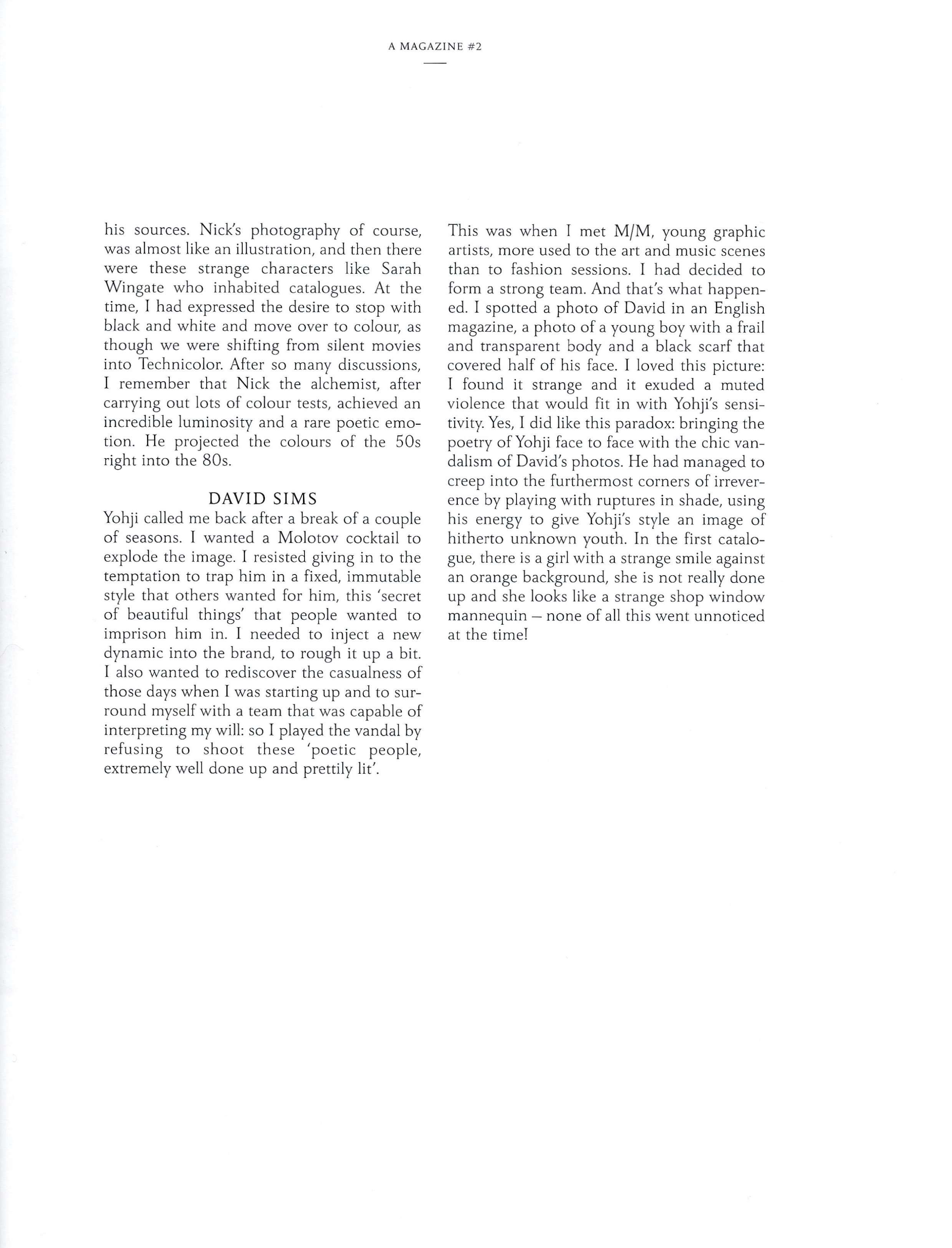 A Magazine Curated by Yohji Yamamoto - Image 65