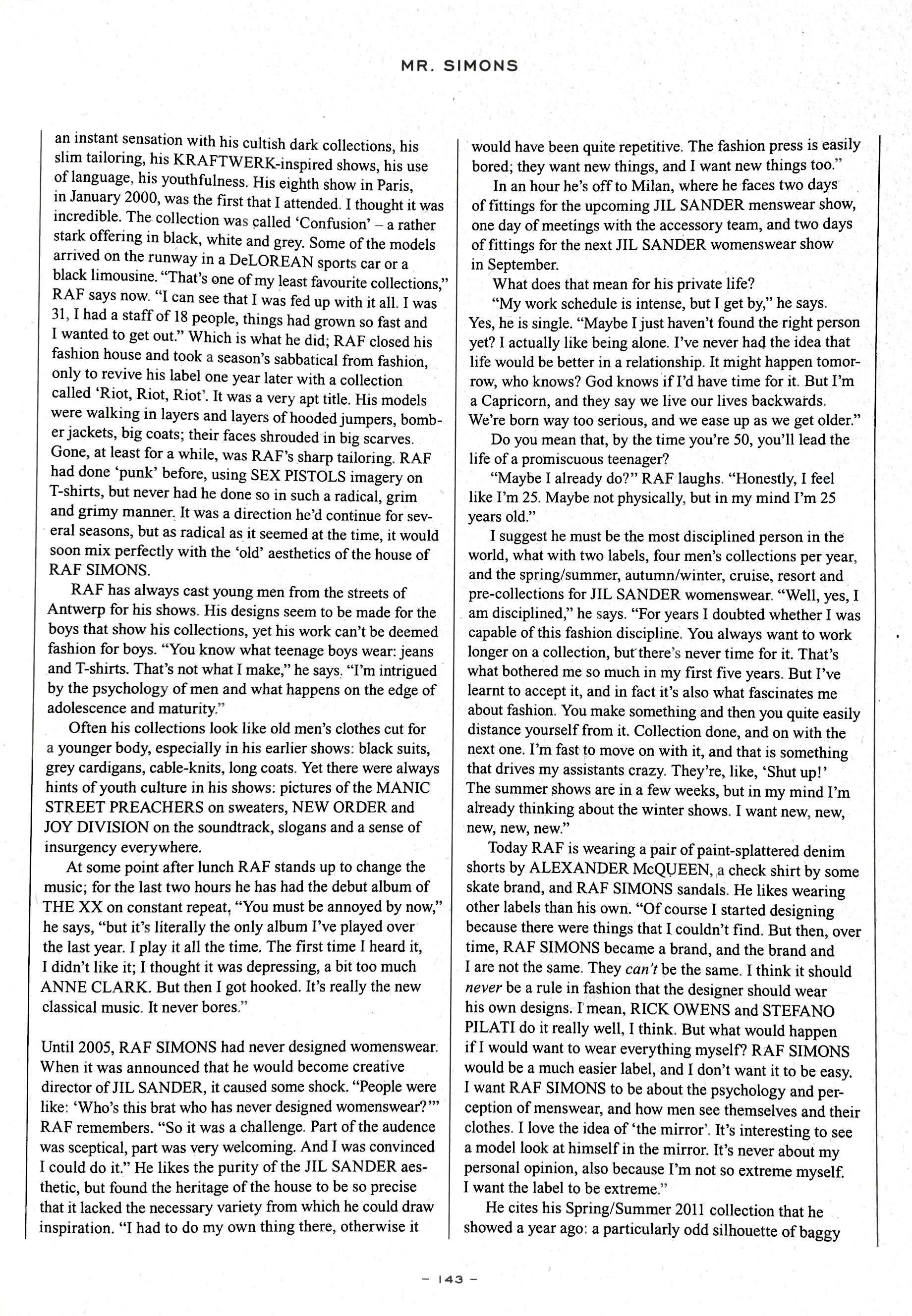 raf simons fantastic magazine - Image 9