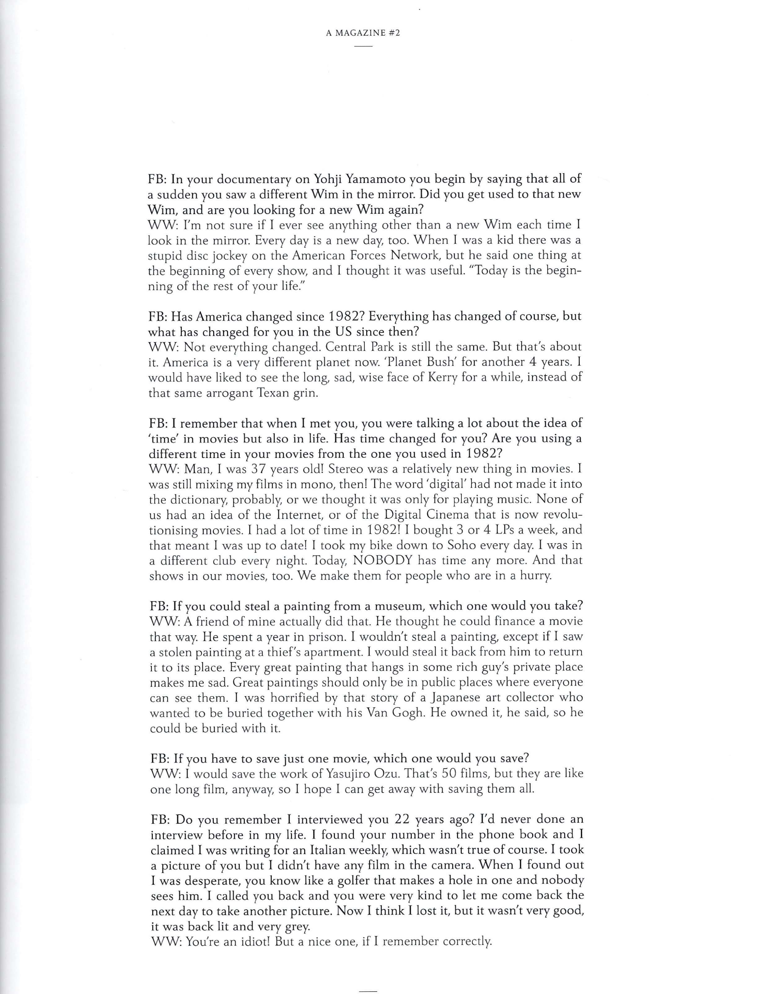 A Magazine Curated by Yohji Yamamoto - Image 27