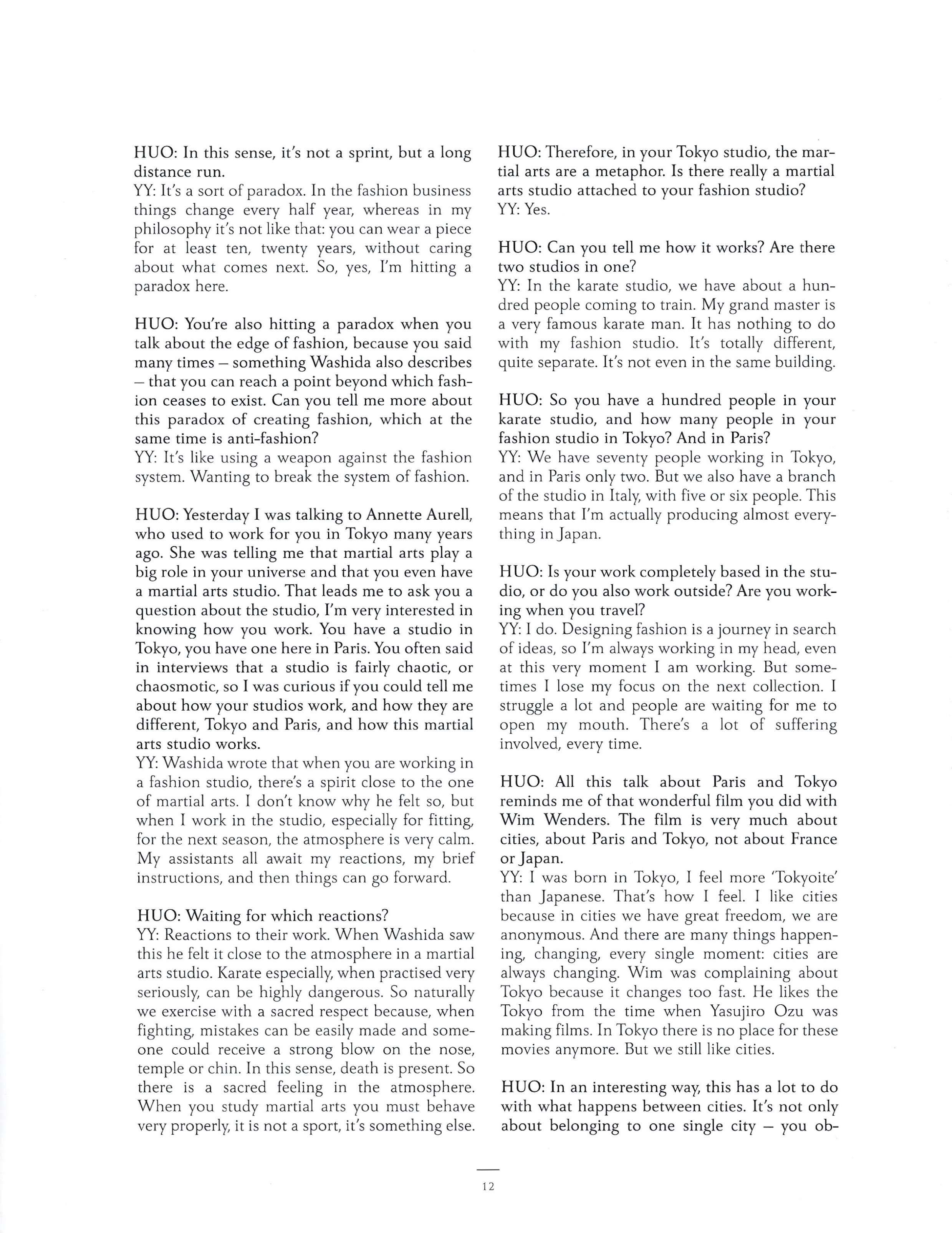 A Magazine Curated by Yohji Yamamoto - Image 24