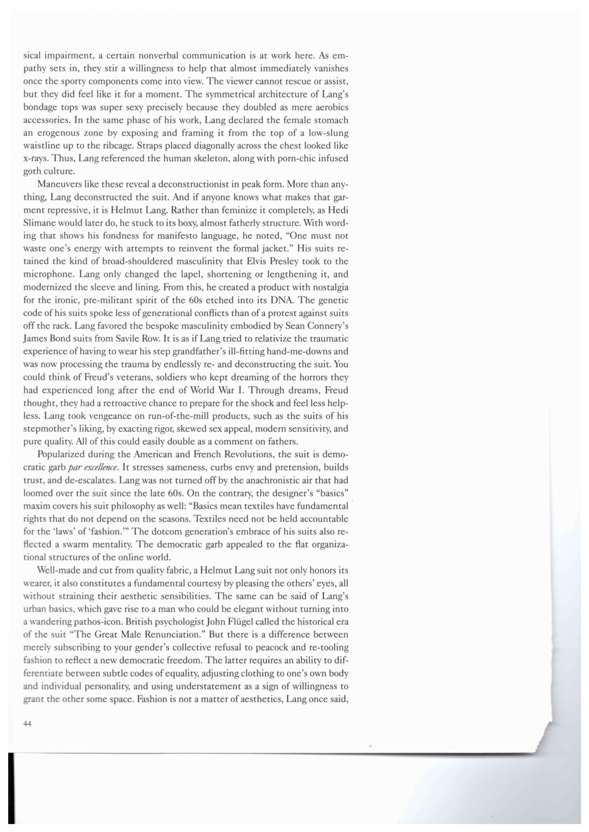 helmut lang 032c magazine - Image 49