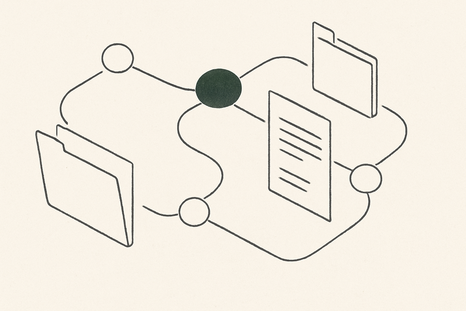 Abstract line illustration representing Legal Matter Intake Automation for Law Firms: Reduce Errors 60%