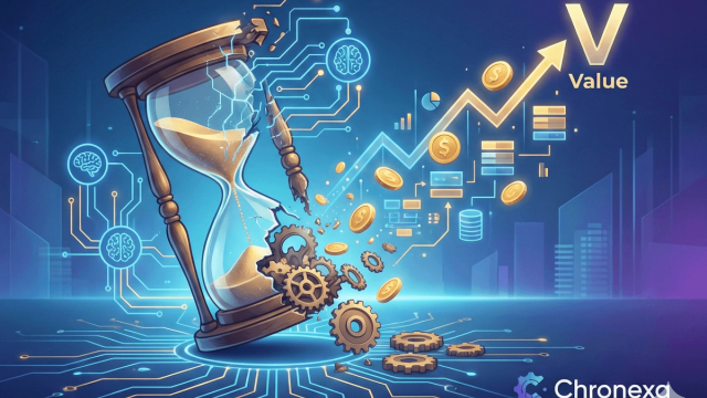 Abstract line illustration representing The Death of the Billable Hour: How Agentic Workflows are Driving Value-Based Pricing in 2026