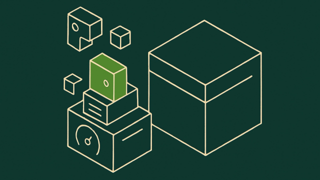 Abstract line illustration representing Custom AI vs Off-the-Shelf: Which Your Firm Actually Needs