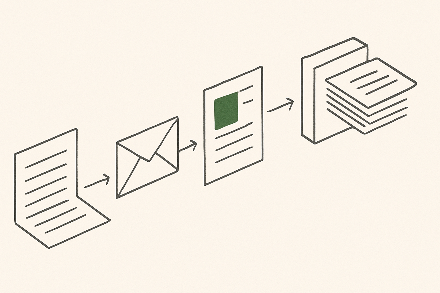 Abstract line illustration representing AI Agent Platforms for UAE Businesses: 2024 Guide