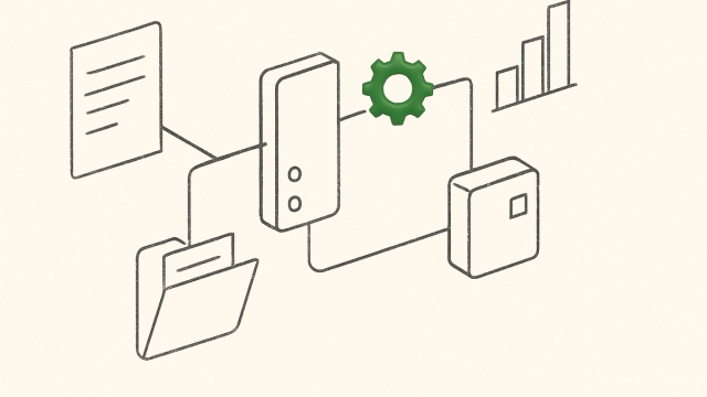 Abstract line illustration representing RAG as a Service: What Are You Actually Buying?