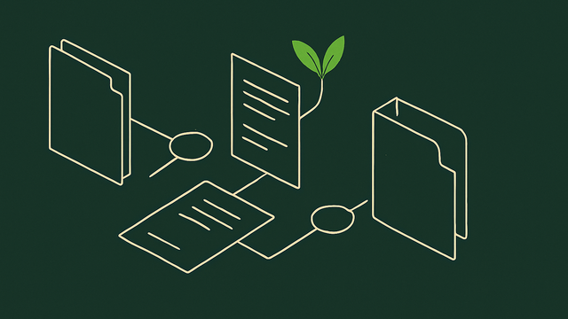 Abstract line illustration representing AI Agents for Law Firms: A Technical Implementation Guide