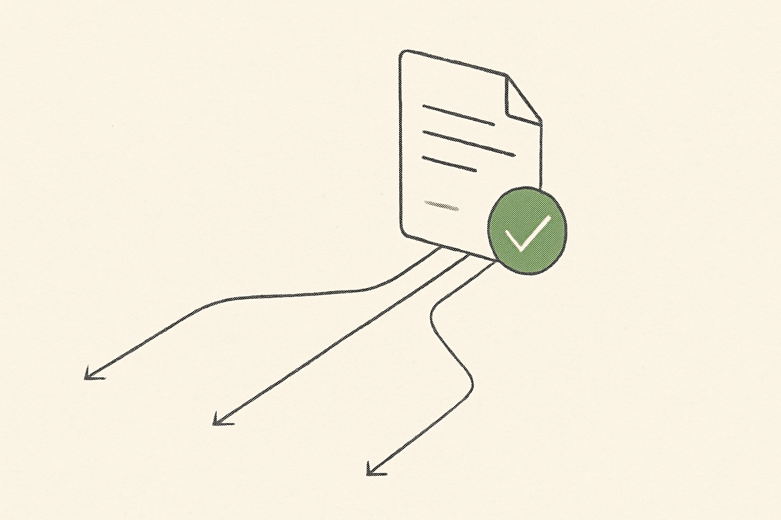 Abstract line illustration representing Do You Need an AI Automation Consultant or a Better Process?