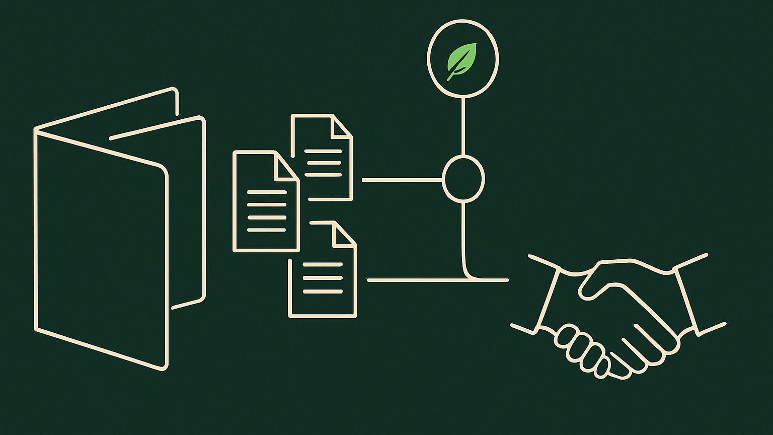 Abstract line illustration representing Can You Trust AI with Private Equity Due Diligence? A PE Partner's Guide