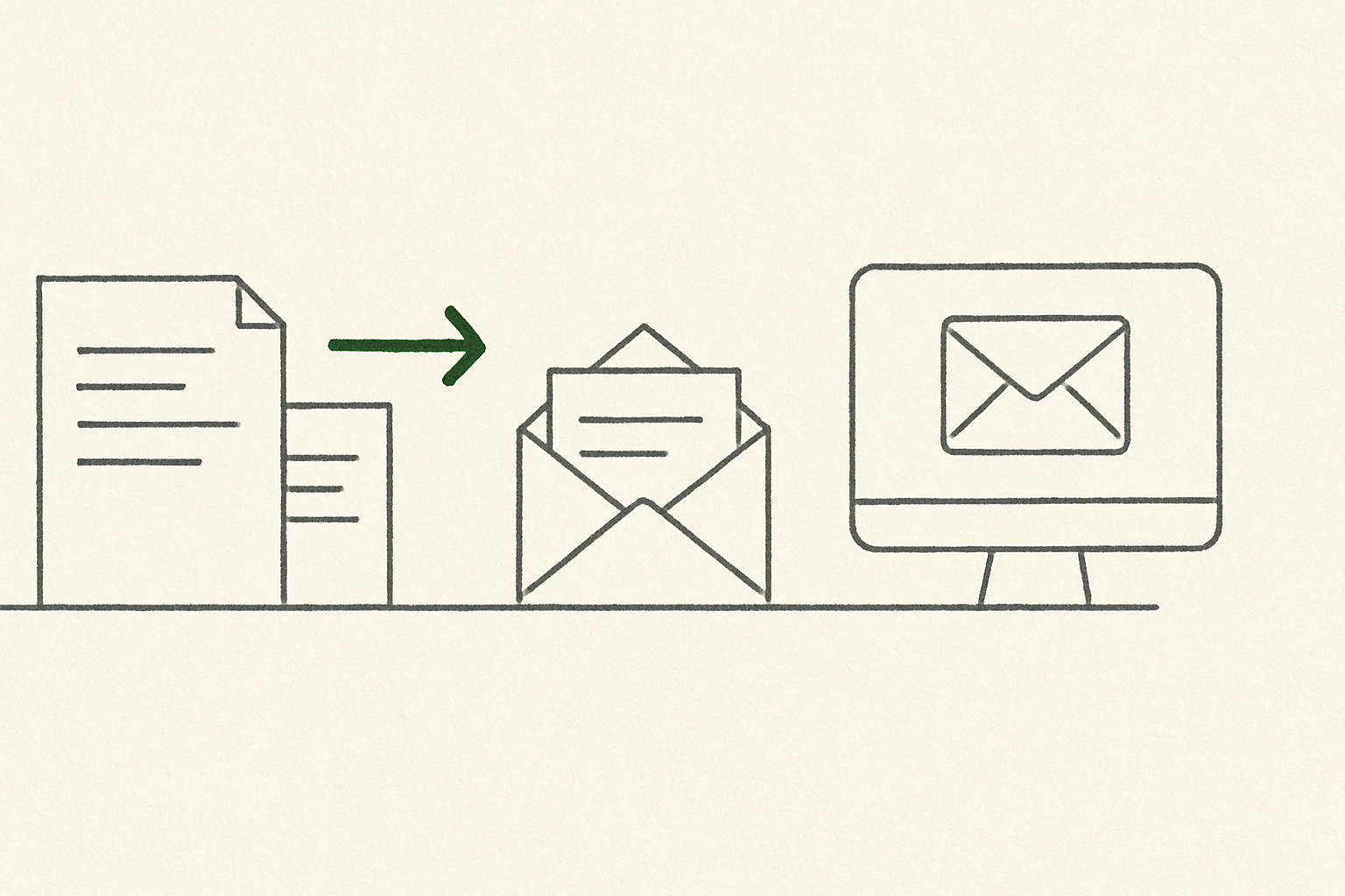 Abstract line illustration representing The Real Test for an AI Vendor Pitch: Does It Disappear Into Your Stack, or Become Another App to Check?