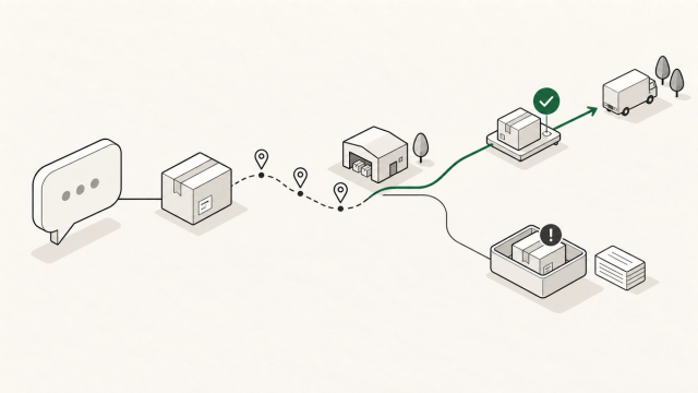 Abstract line illustration representing AI Chatbot for Ecommerce: What to Automate and What to Escalate