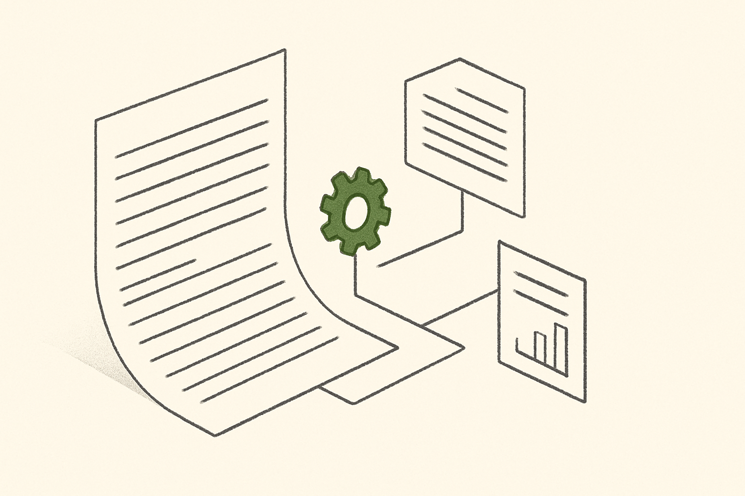 Abstract line illustration representing Best AI Agent Platforms for Wealth Management in UAE 2026