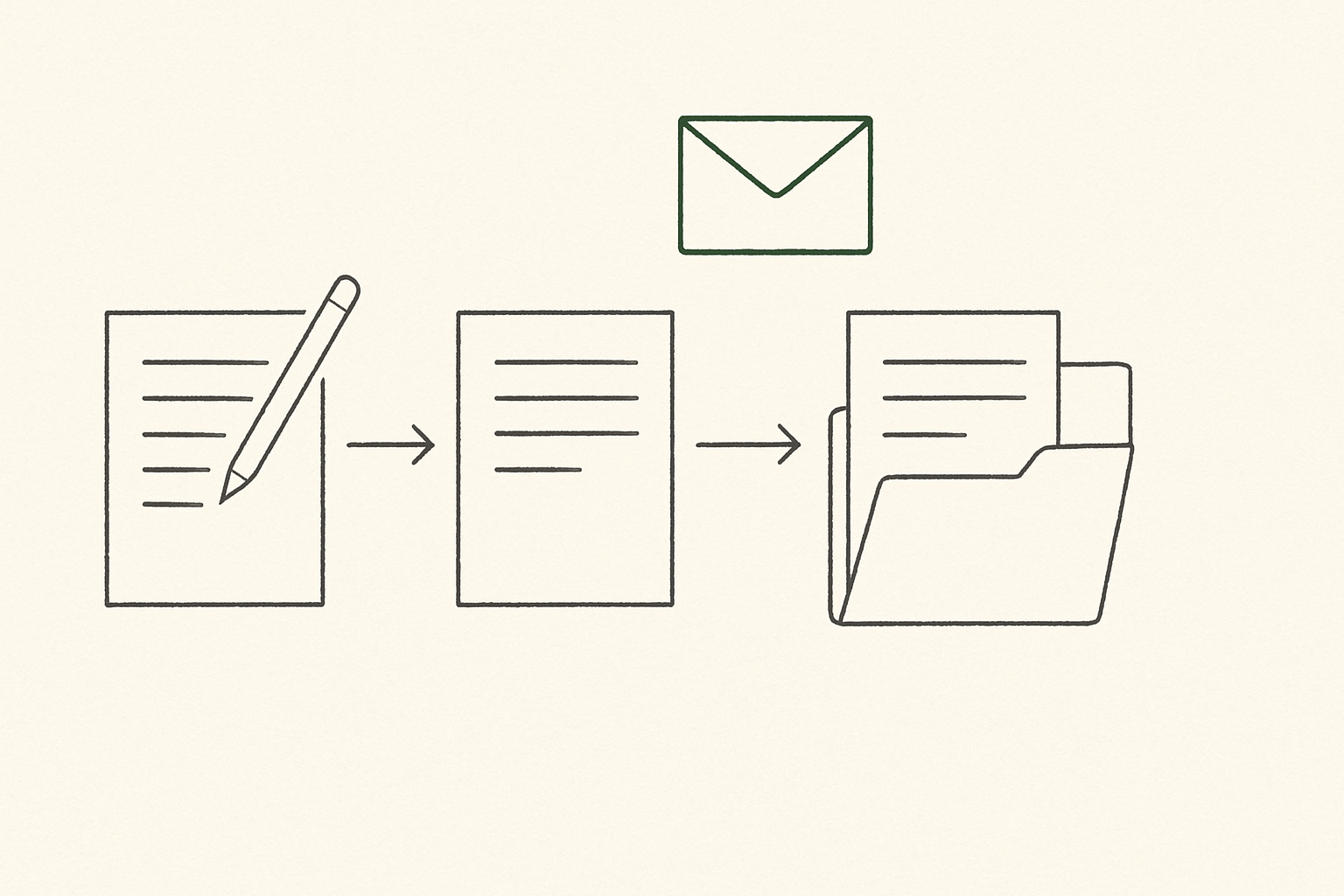 Abstract line illustration representing Why Firm360 Won't Give Your AI Vendor API Access (And What Actually Works Instead)