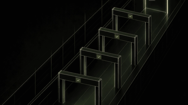 Abstract line illustration representing What Is AI Compliance Workflow Automation? A Plain-English Guide for Financial Firm Leaders
