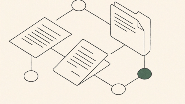 Abstract line illustration representing AI Contract Lifecycle Management: Where Does It Actually Help?