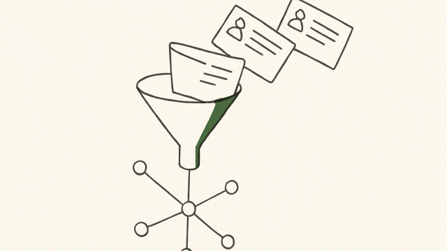 Abstract line illustration representing AI Native CRM: Is Your CRM the Problem, or the Data in It?
