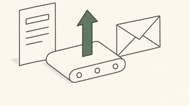 Abstract line illustration representing Client Onboarding Automation: Why RIAs Need Custom Workflows