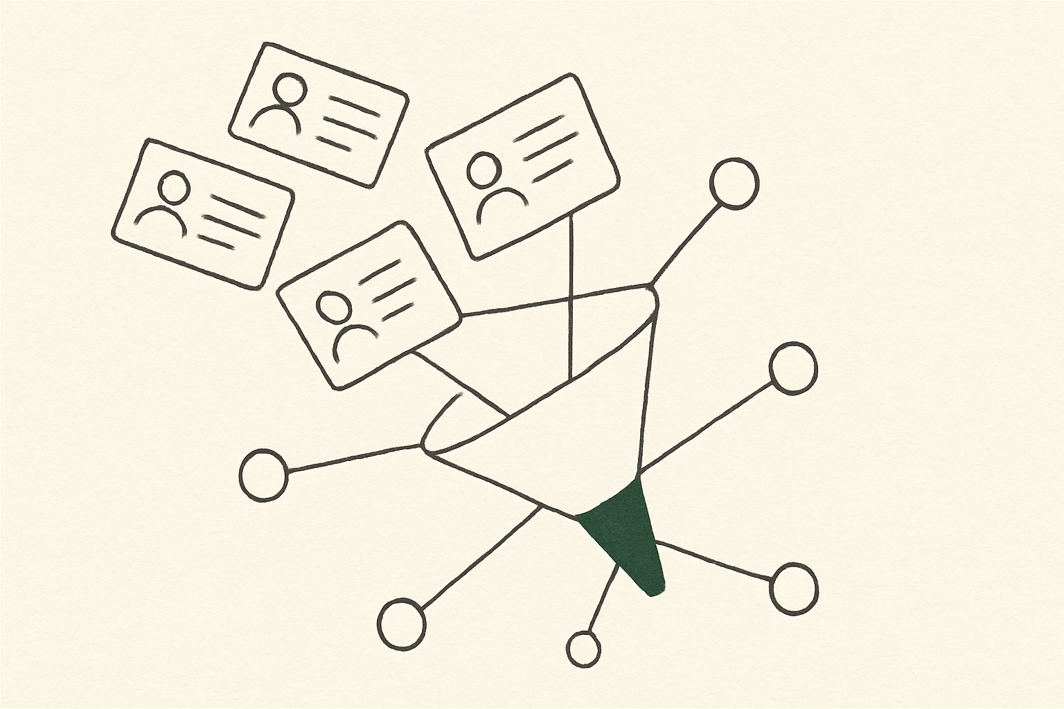 Abstract line illustration representing Why Do CRM Integrations Keep Breaking After Testing?