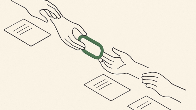 Abstract line illustration representing What Is Hyperautomation, and Does Your Firm Actually Need It?
