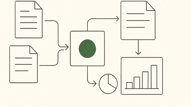 Abstract line illustration representing Is B2B Marketing Automation Worth It Before Clean Data?