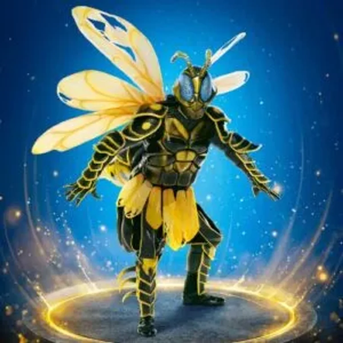 Wasp costume masked singer