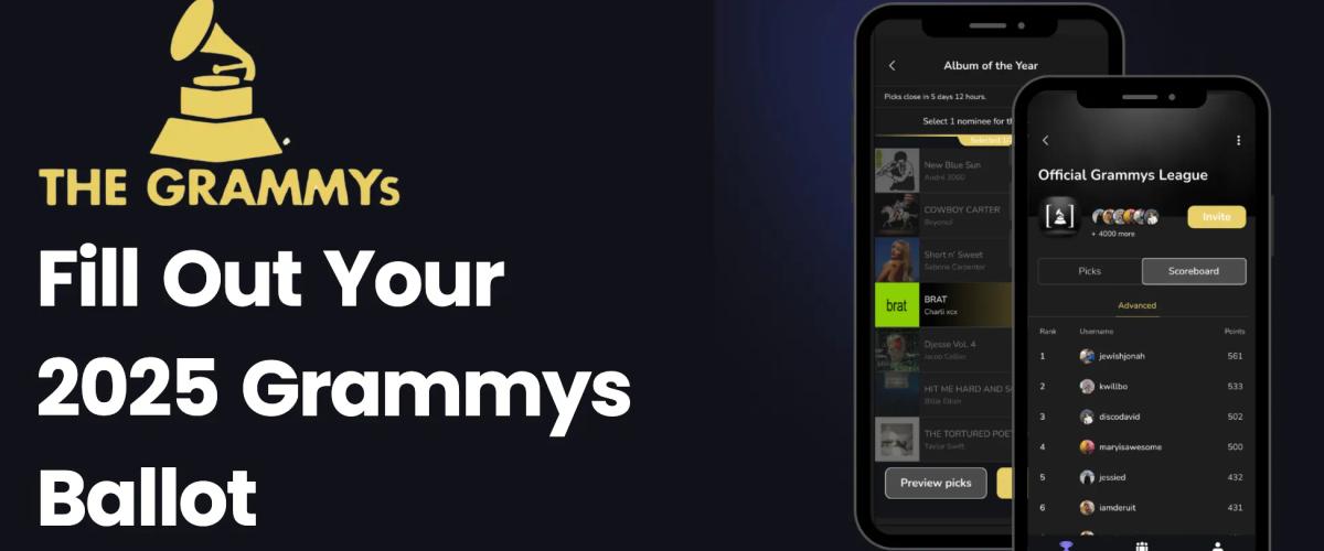 The Best Printable Ballot Alternative for the 2025 Grammy Awards