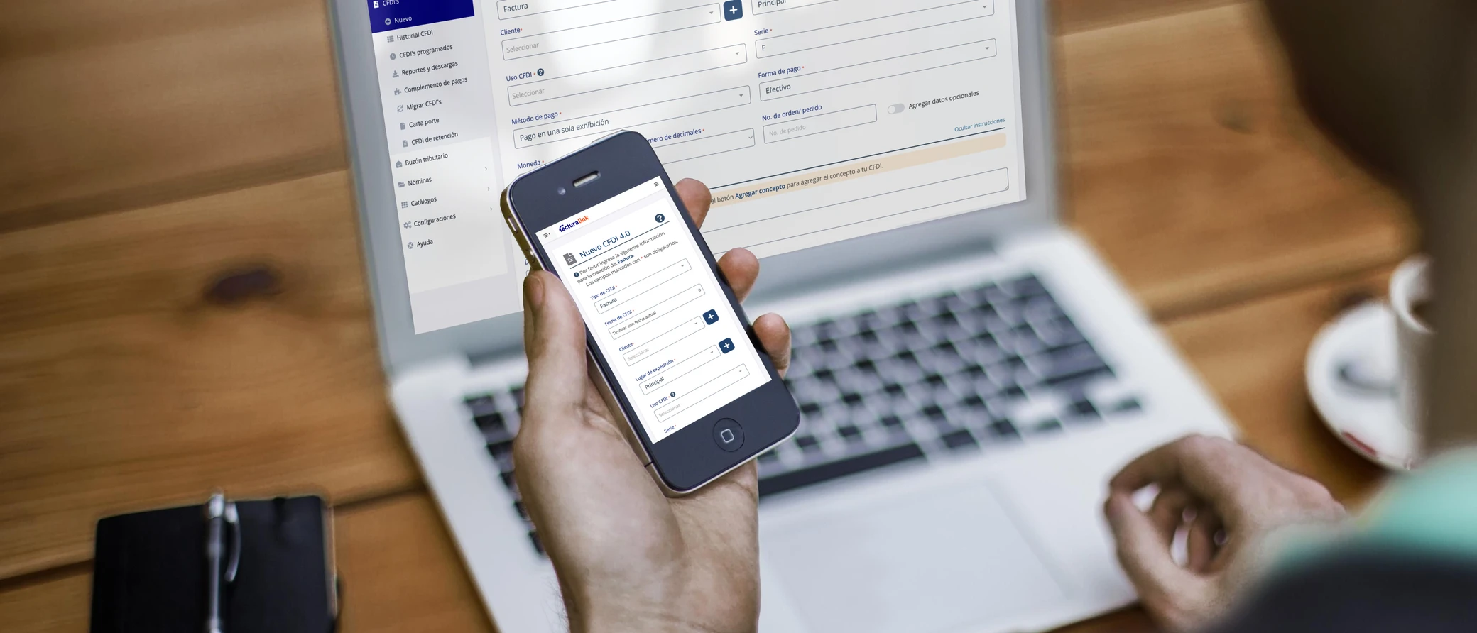 Cómo se usa en FacturaLink