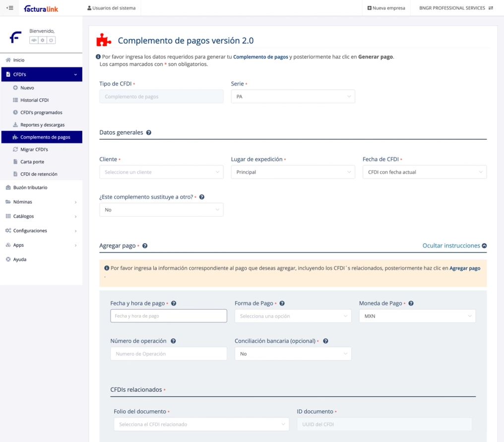 Características clave