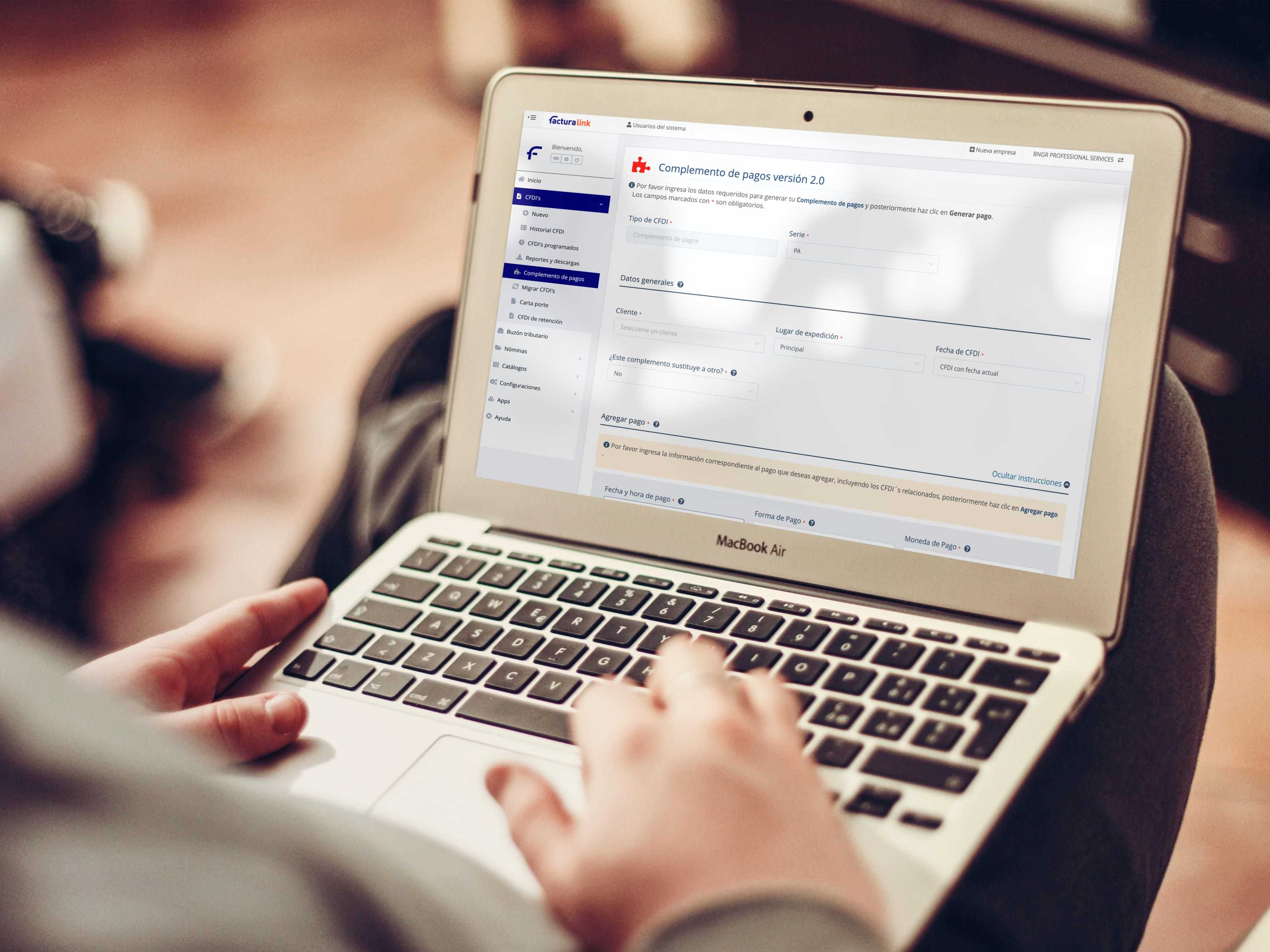 Cómo se usa en FacturaLink