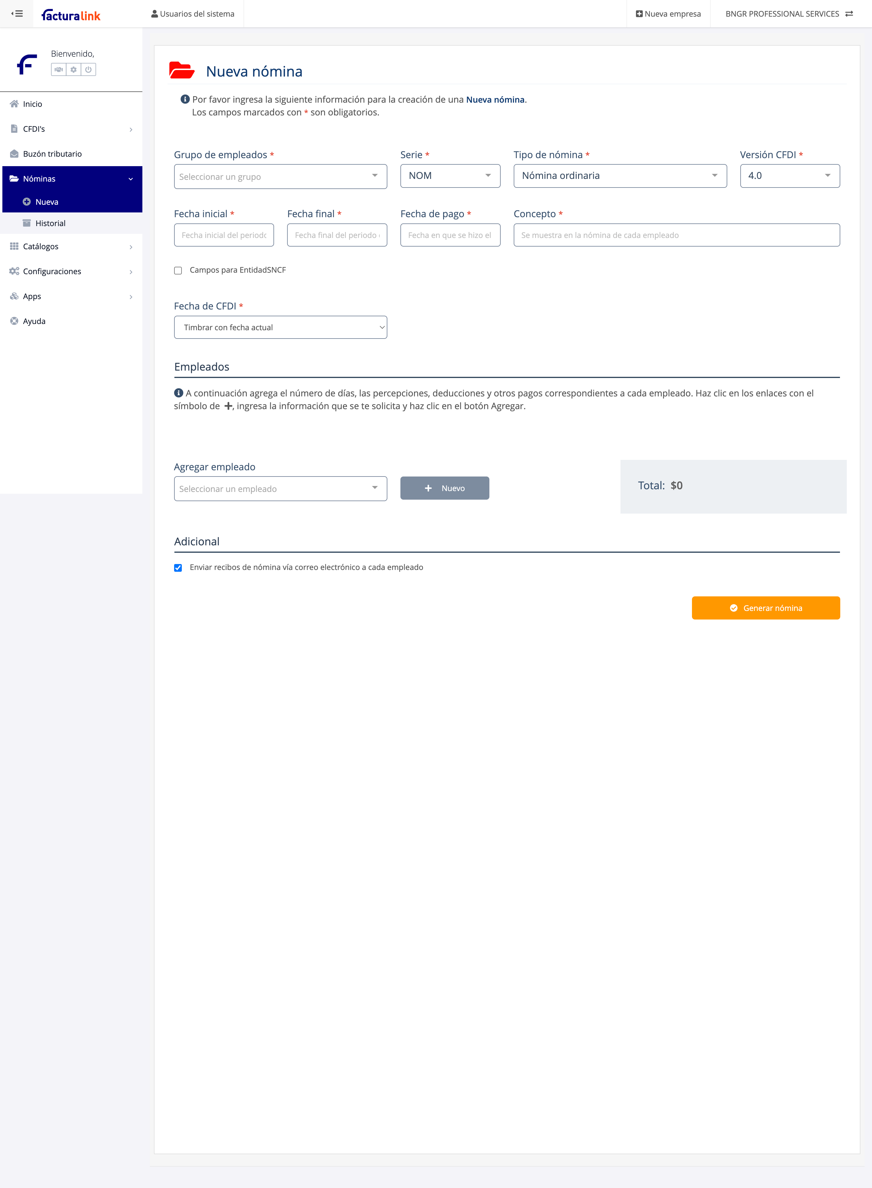 Características clave