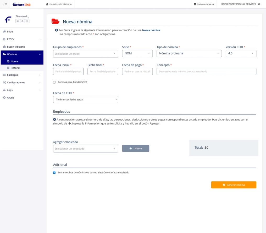 Características clave