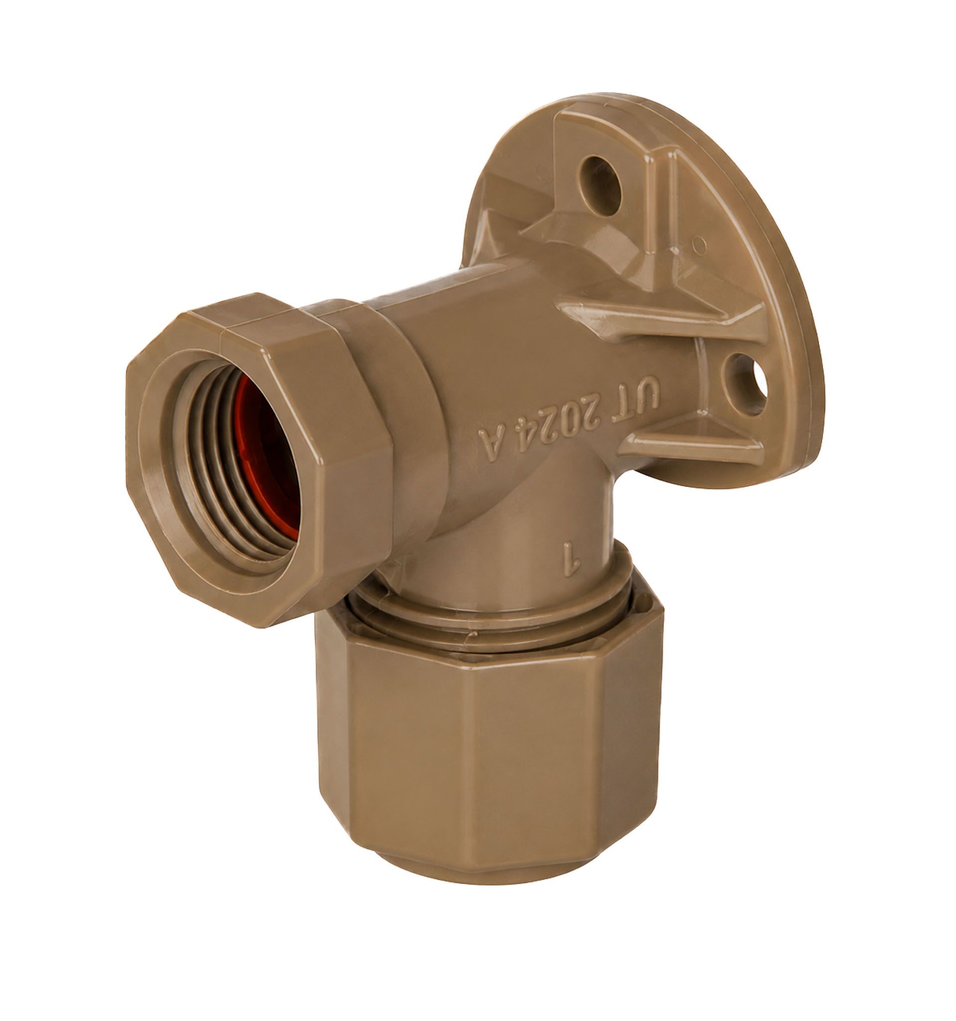 Wallplate Elbow FxC 1/2" x 15mm