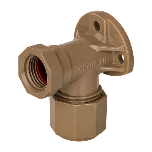 Wallplate Elbow FxC 1/2" x 15mm