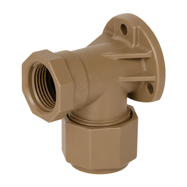 Wallplate Elbow FxC 3/4" x 22mm