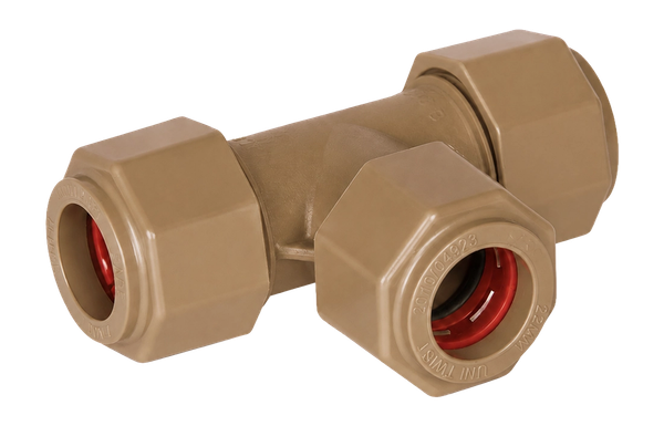 Tee CxCxC 22mm