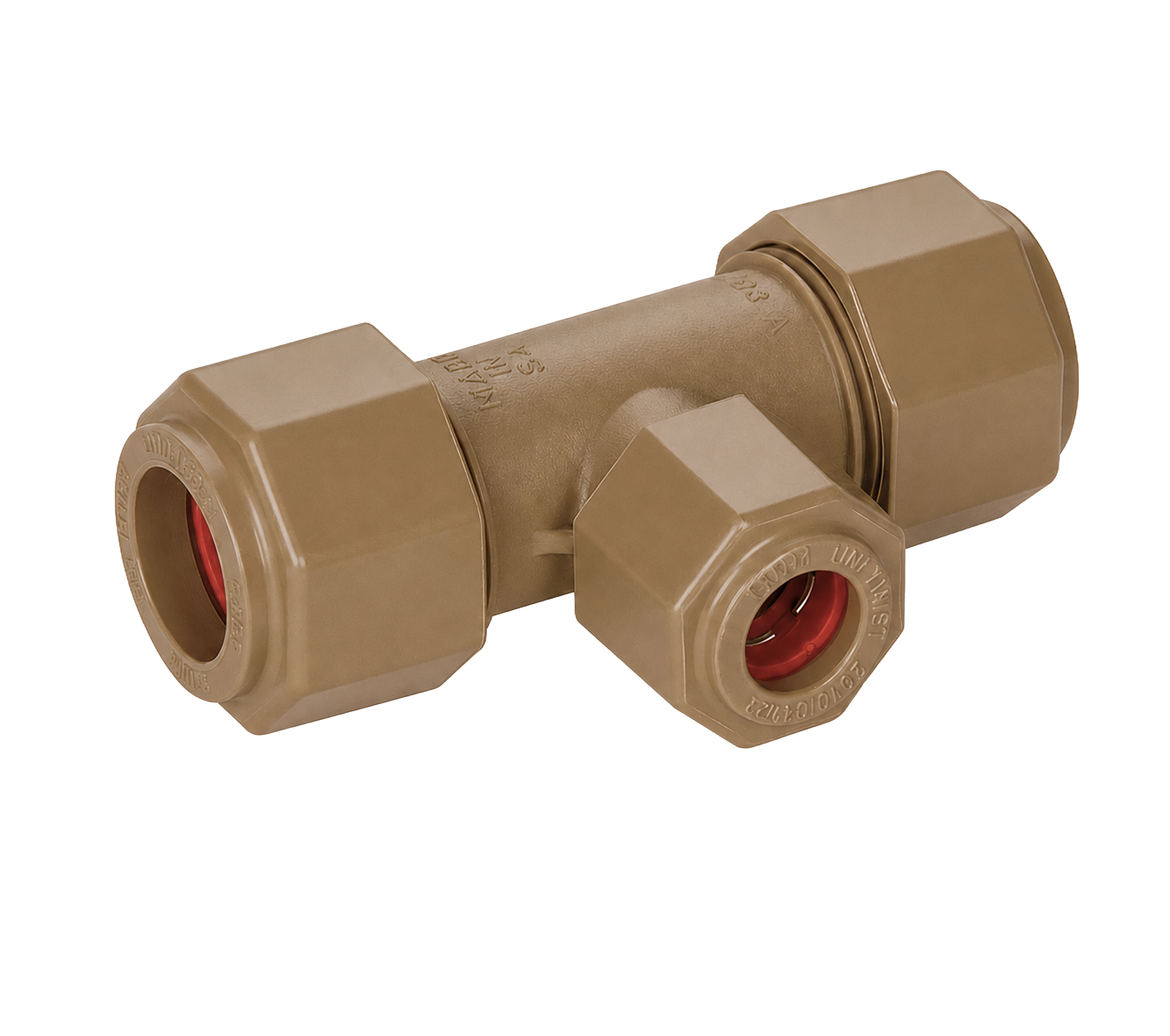 Tee CxCxF 1/2" x 15mm (Reducing)